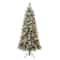 6ft. Pre-Lit Perry Hard Needle Artificial Christmas Tree, Clear Lights